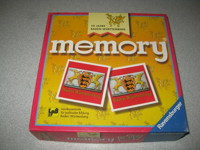 Ravensburger Art. 263080 Memory 50 Jahre Baden Würtemberg vollständig