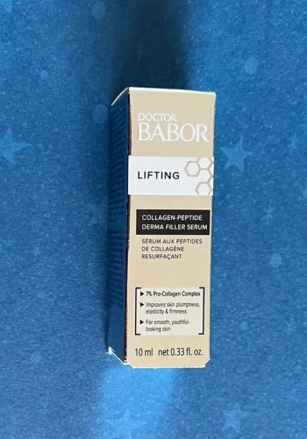 BABOR doctor babor LIFTING COLLAGEN-PEPTIDE DERMA FILLER SERUM 10 ml OVP Neuheit