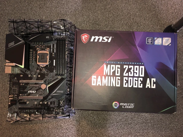 MSI MPG Z390 gaming edge ac £24.35 - PicClick UK