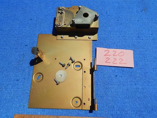 Seeburg 220 222 Coin Mechanism Mounting Plate Assembly