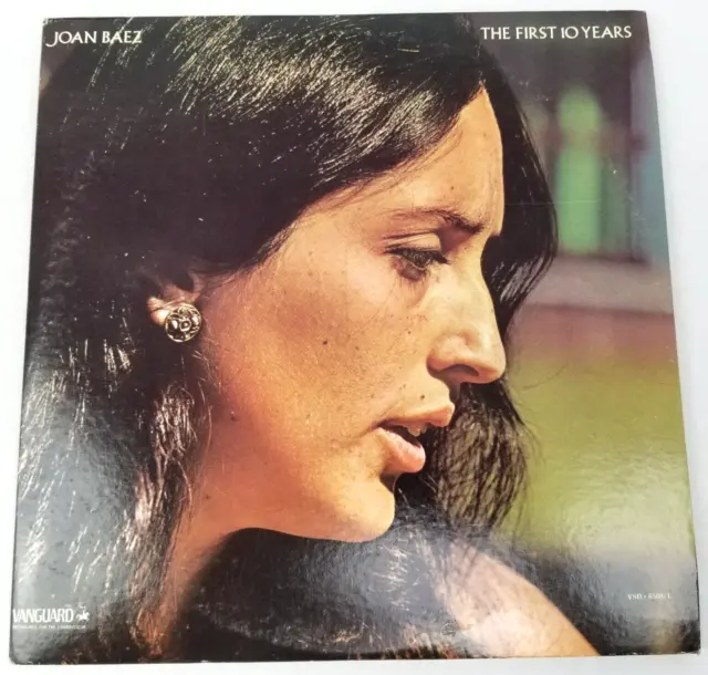 Joan Baez The First 10 Years Vintage 1970 Vinyl Record 2xLP Gatefold w/ Pictures