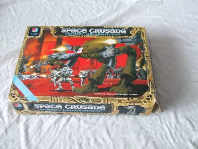 Space Crusade Board Game Expansion Mission Dreadnought Boxed, complete VGC