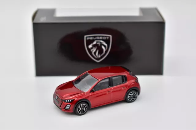 Peugeot 208 Rouge Elixir 2023 NOREV 3 inches 1/64