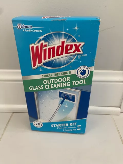 WINDEX OUTDOOR ALL-IN-ONE Glass and Window Cleaner Tool Starter Kit $64.99  - PicClick