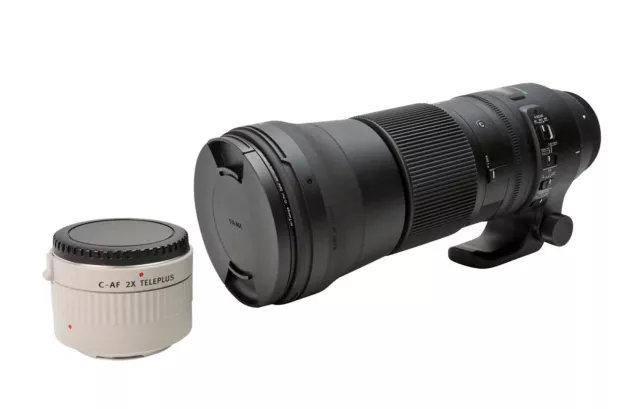 Sigma 150-600mm F5-6.3 Dg OS HSM Zoom Objectif – Canon Ef Fit Excellent État