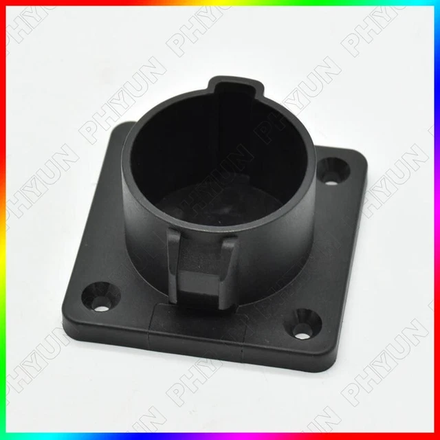 1 pz Supporto spina SAE J1772 supporto a parete cavo caricabatterie con viti per tipo SAE J1772