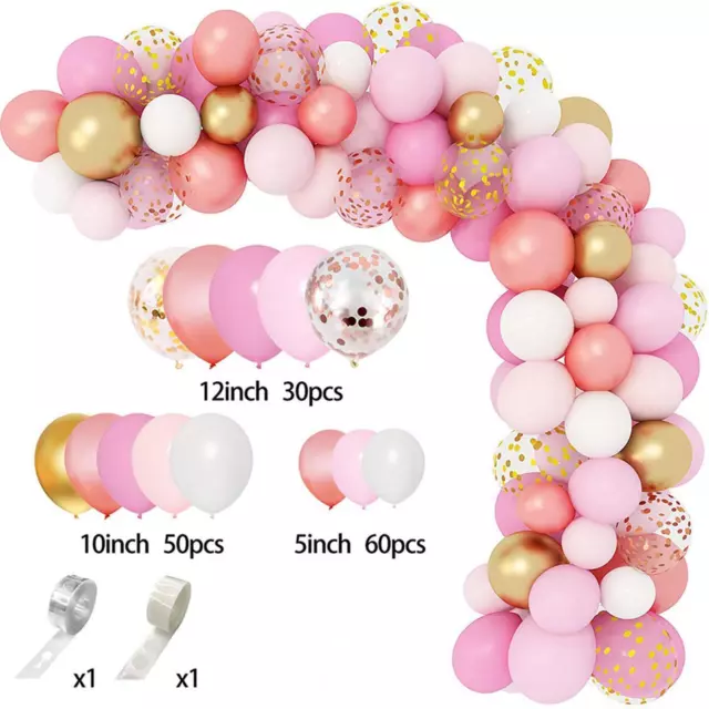 Kit de ballons 140x, décorations de fête, toile de fond pour fête à