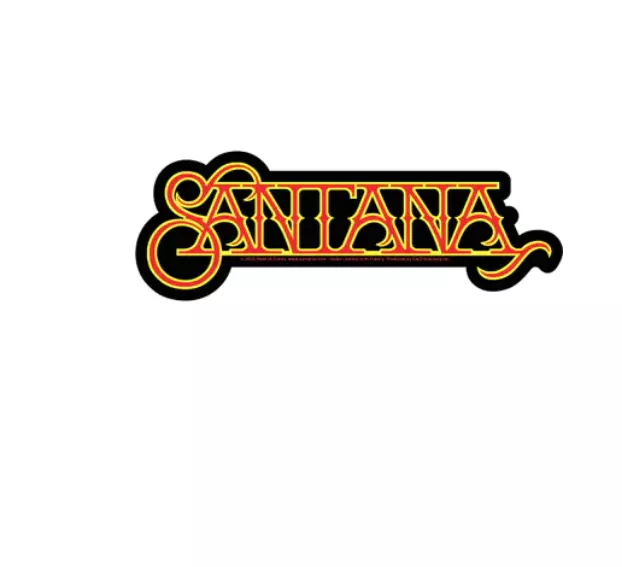 Santana - Band Logo - Sticker - Brandneu - Musik Band S-8555