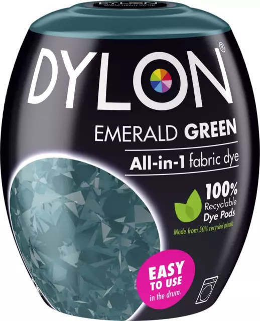 DYLON Washing Machine Fabric Dye Pod for Clothes & Soft Furnishings, 350g –