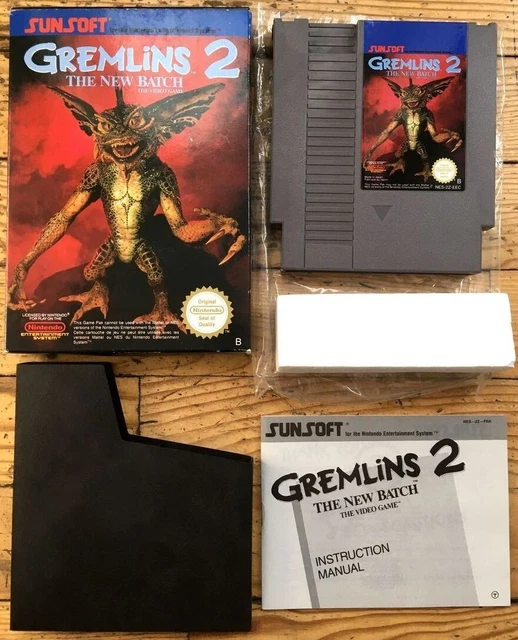 Be - Gremlins 2 The New Batch Complet Nintendo Nes Pal B Fra Cib Ovp Ii - Good C