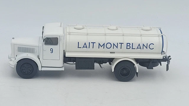 Modèle Réduit Camion Berliet GDR 7W Plateau 1946 - Échelle 1:43 - Série Hachette - N°66 - Occasion Comme Neuf - Collection