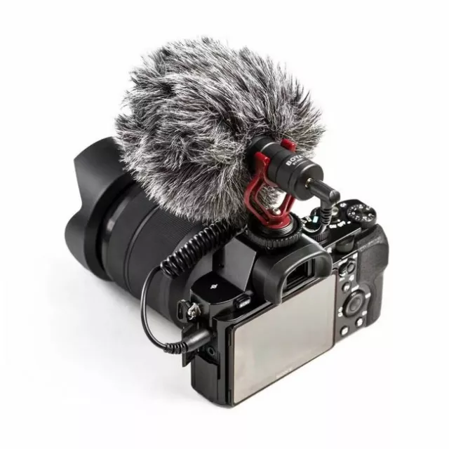 BOYA Microphone BY-MM1 Pro Universal Cardiod Shotgun Mic Facebook Twitter Video 3