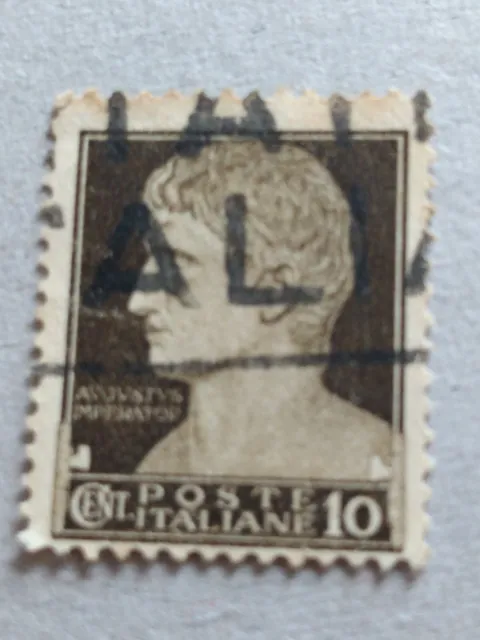 Italy Augustus Caesar Imperator #215 Poste Italiane (1929) 10 c VG