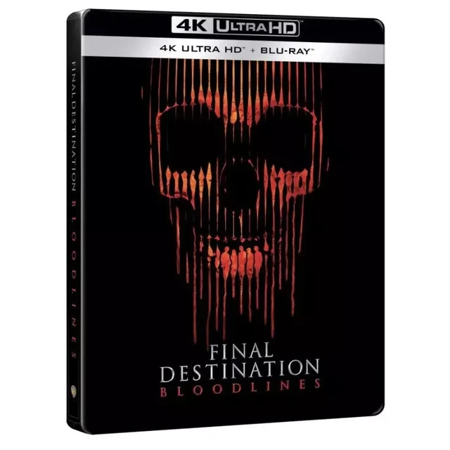 FINAL DESTINATION BLOODLINES 4K UHD (2025) 2 blu ray Steelbook B Pre ...