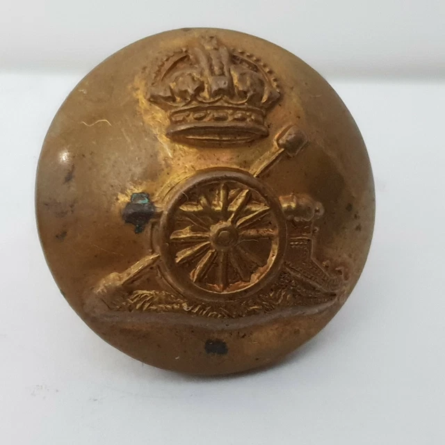 WW2 ERA ROYAL Artillery 23mm brass button buttons ltd birmingham £6.18