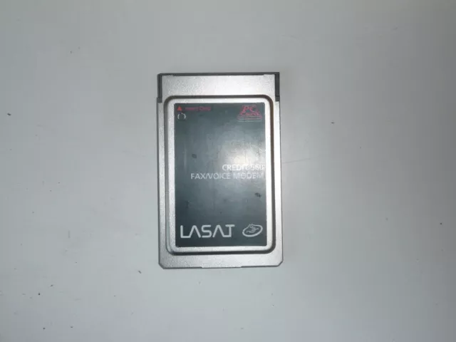 Lasat Credit 560 FAX/VOICE Modem PC Card