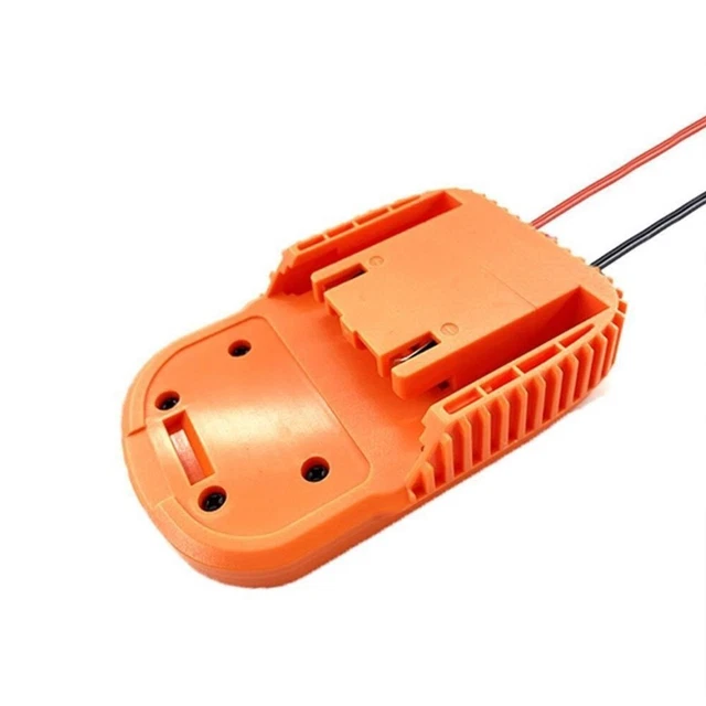 Adaptador de batería para conector de alimentación RIDGID AEG 18V batería de iones de litio L1815R B1820R