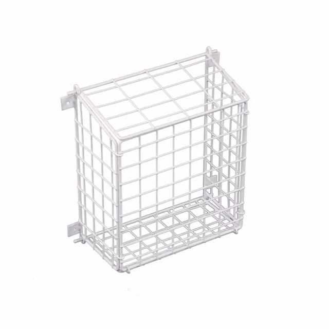 NEW! Medium Letterbox Door Post Mail Catcher Basket Cage Holder Guard 3