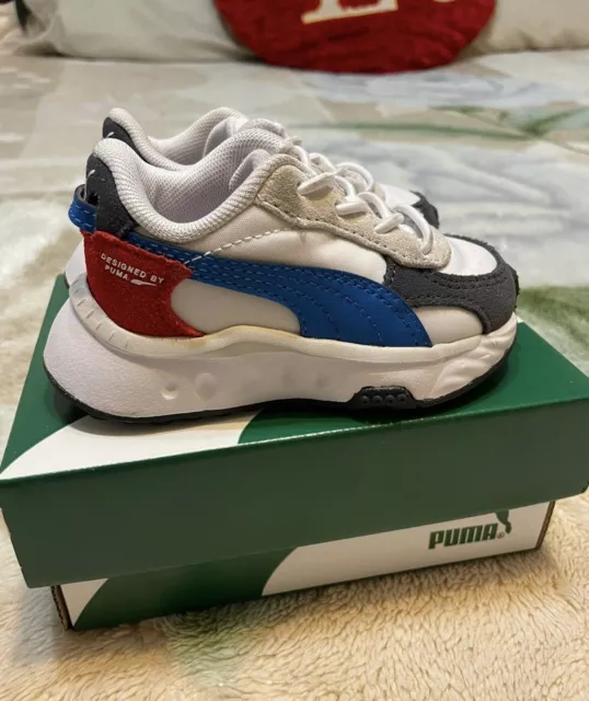 Puma 382029-03 Wild Rider toddler Boys  Sneakers Shoes Casual