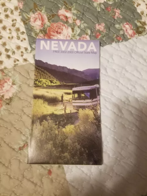 2002-2003 Nevada Official State Highway Travel Road Map