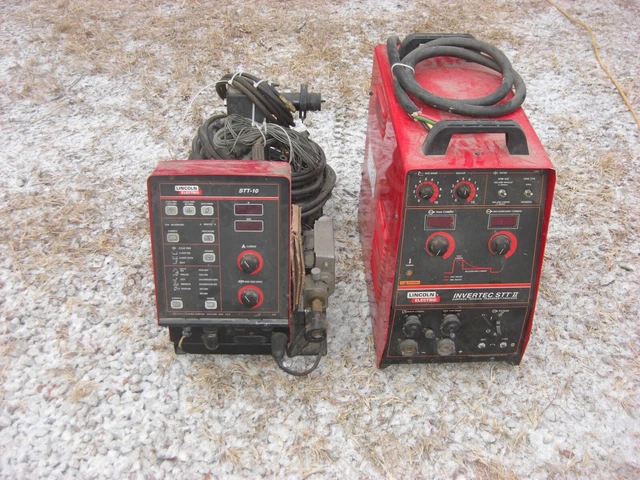 Lincoln Invertec Sst Ii Mig Welder And Stt 10 Wire Feeder  Will Ship