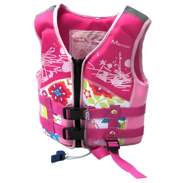Kinder Schwimmweste Flotationsgerät Schwimmen Schwimmer Weste Pfütze Mode Jacke