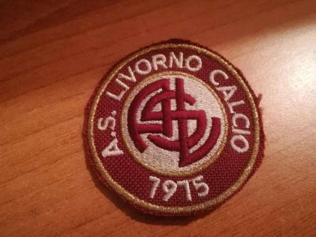 TOPPA RICAMATA CALCIO football LIVORNO soccer futbol fussball