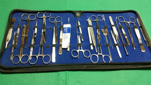 71 Kit Ciseaux D'instruments Chirurgicaux De Chirurgie Mineure De Champ Militaire Américain