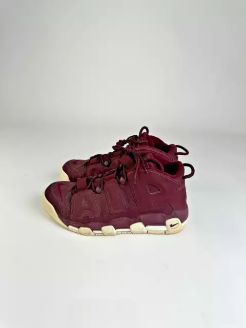 Nike Air More Uptempo Bordeaux Maroon 2017 Sneakers 921949-600 MENS SIZE 10.5