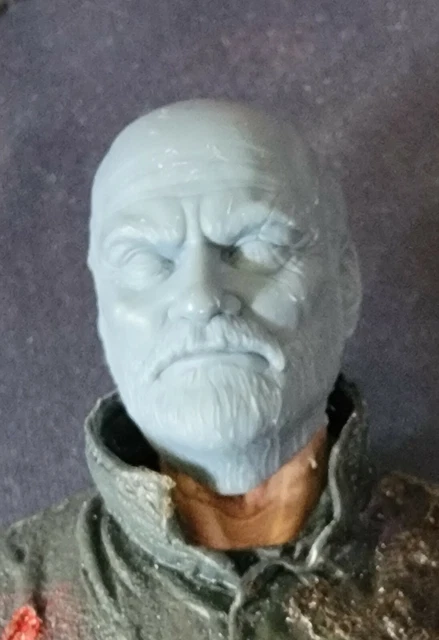Unmasked Michael Myers (8" NECA) UNPAINTED headsculpt! NO FUSS FIT!!!