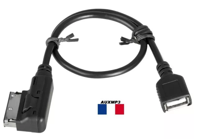 Ami mdi mmi vers usb audio MP3 music interface câble adaptateur pour audi A3 A4