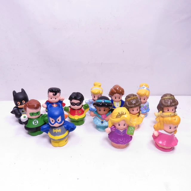 Fisher Price Little People DC FRIENDS SUPER HERO + Disney Lot