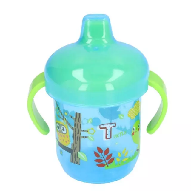 Portable Cartoon Baby Toddler Spill Proof Trainer Cup for Infant Kids