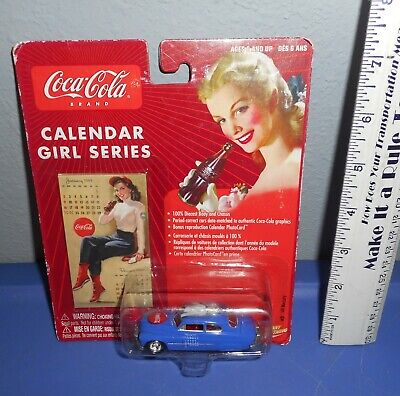 Coca -Cola   Johnny Lightning  [ 49  Mercury ]  Calendar  Girl  Series   Nip