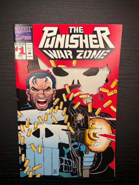 PUNISHER WAR ZONE 1 (1992, MARVEL COMICS) Classic Comic Collectable