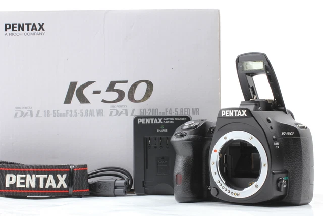 【Near MINT in Box】Pentax K-50 16.2MP Digital Camera DSLR body Only  From JAPAN