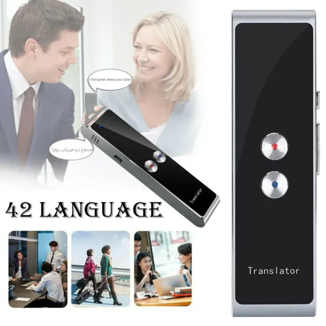 Smart Voice Translator Two-Way Real Time Interpreter Device Instant Translator