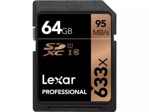 Lexar CARTE SD 64GB 633X