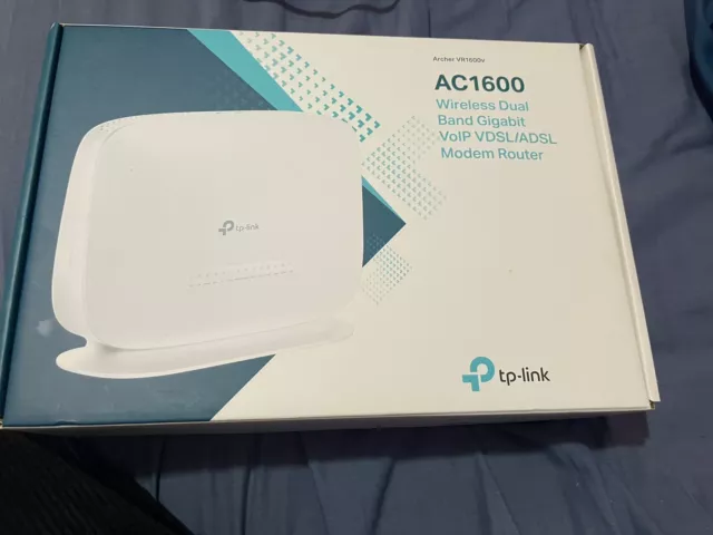 UNLOCKED TP-Link VR1600V Ac1600 NBN VDSL Wireless Router / Modem Wi-Fi