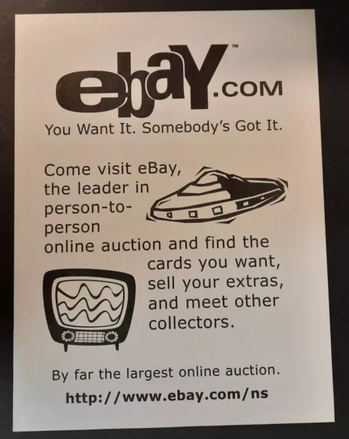 EBAY "You Want It. Somebody's Got It." ~ Vintage Magazine PRINT AD 1998