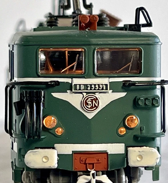 Locomotive Jouef HO BB 25531 SNCF Verte - Train électrique 8362 - Analogique