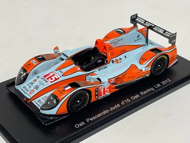 Miniature Spark S2523 – Pescarolo Judd N°15 OAK Racing Le Mans 2011, échelle 1/43, Occasion