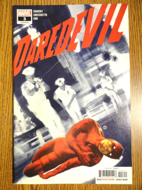 Daredevil #3 Tedesco Abdeckung Zdarsky Punisher 1st Aufdruck Erbe #615 Marvel