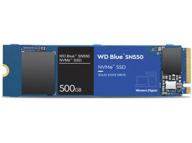 Disco duro SSD interno 500 GB Western Digital Blue SN550 NVMe