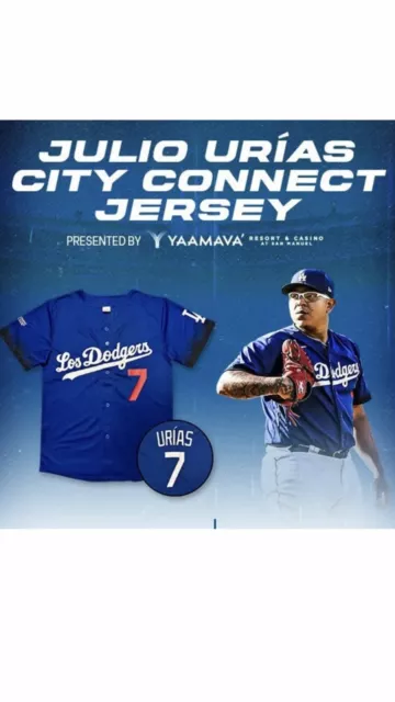 julio urias jersey giveaway