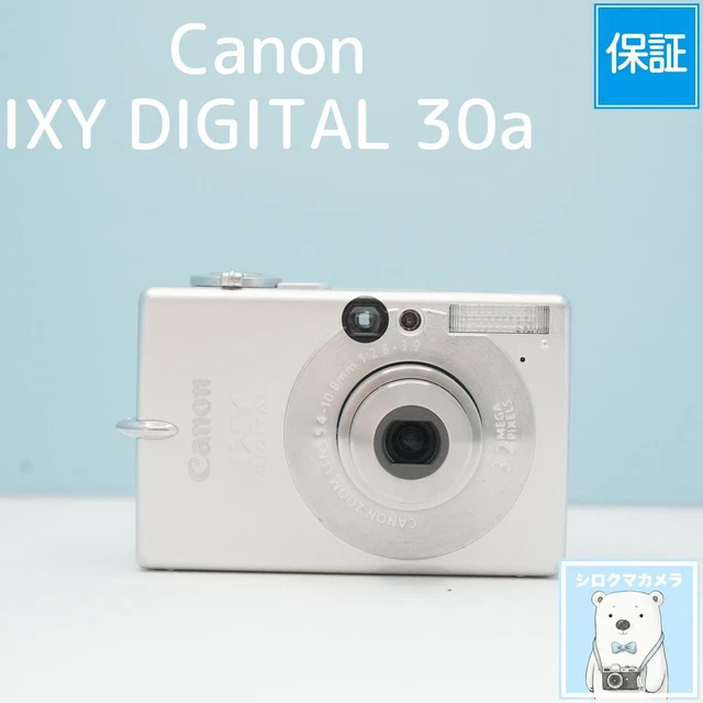 CANON IXY DIGITAL 30a Compact Digital Camera Tested Working Seller