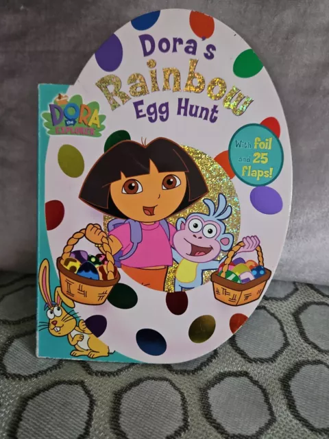 Dora's Rainbow Egg Hunt (Dora the Explorer) by Nickelodeon Board book Book The