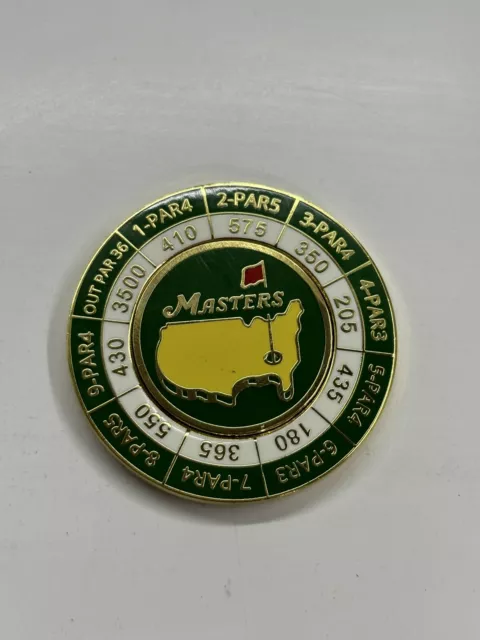 The Masters 2024 Magnetic Golf Ball Marker