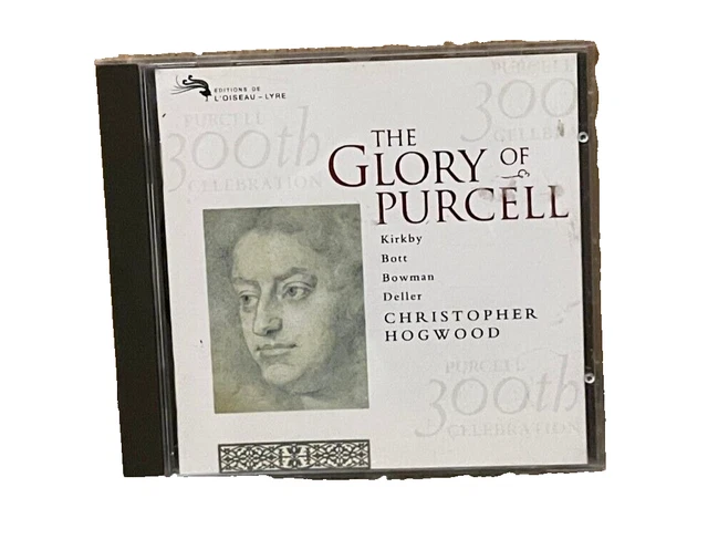 The Glory Of Purcell Kirkby Bott Bowman Deller Christopher Hogwood CD