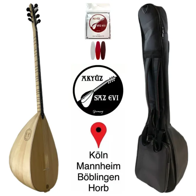 Saz / Bağlama / Yeni / Nuevo - Sabia Uzun Profesional (cuello largo) (Kelebek)